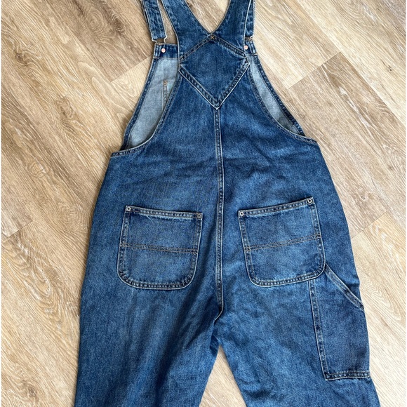 Old Navy Overalls. Size 10. Blue. No rips, slight distressed spot. - Picture 5 of 5